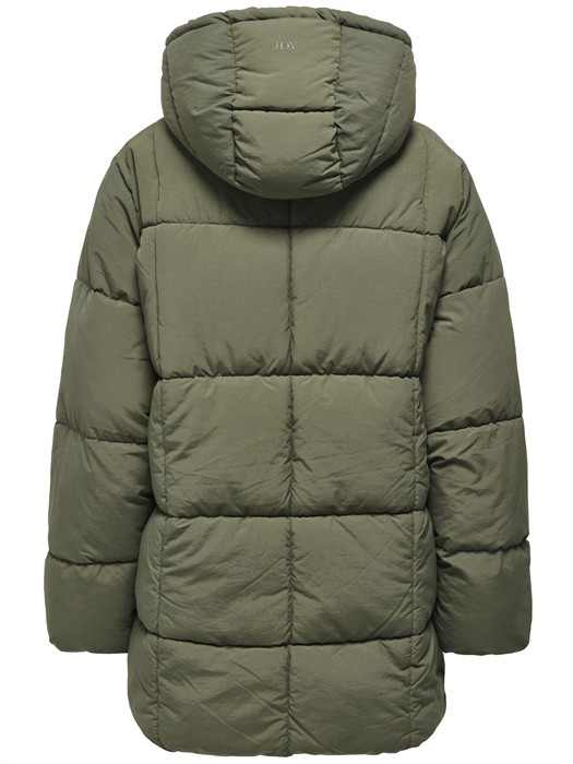 JDYWonder Lang Hood Puffer Jakke
